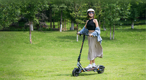 สกู๊ตเตอร์ไฟฟ้าออลเทอร์เรน KuKirin A1 โครงเหล็ก ยางสุญญากาศ พับเก็บได้ พกพาสะดวก เหมาะสำหรับบริการเช่าและส่งอาหาร - Product Image 3