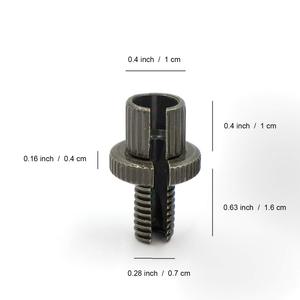 Autoe 2pcs 8mm Hợp kim nhôm ly hợp phanh Cáp điều chỉnh cho YZ <span class=keywords><strong>CR</strong></span> KX RM xe máy ATV vít Metric - Product Image 2