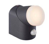 Nouvel arrivage de lampe murale à led pour l'extérieur Corps en aluminium moulé sous pression Lumière d'extérieur réglable