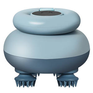 Mini herramienta de mano para masaje de cabeza, Material de silicona, relajación electrónica de cabeza, masajeador de cuero cabelludo para amasar tejido profundo - Product Image 3