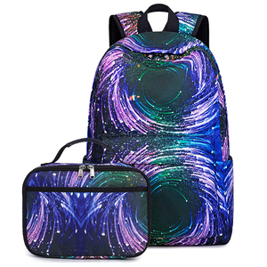 Zaini Scolastici per Bambine con Logo Personalizzato, Set con Borsa per il Pranzo - Product Image 1