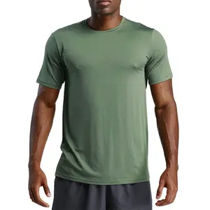 T-Shirt da uomo a maniche corte girocollo morbido T-Shirt da uomo-4XL magliette classiche fresche