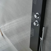 Zishion — panneau de douche mural en acier inoxydable SUS304, colonne de douche, jets de massage, spa, panneau de douche thermostatique
