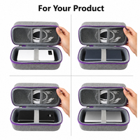 Maßgefertigter Reise-EVA-Hartschalenkoffer für Elektronik, Gadget-Aufbewahrung, Kabelorganizer, Tasche für Digitale Geräte, Powerbank und Kopfhörer
