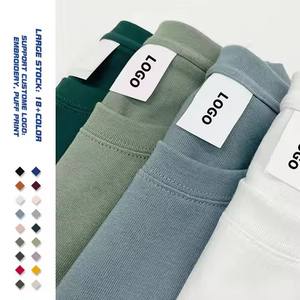 เสื้อยืดผู้ชายคุณภาพสูง ผ้าฝ้าย 100% สีพื้น แบบหลวม ทรงโอเวอร์ไซส์ ไหล่ตก รุ่น Pro Club  รุ่น AG2800 - Product Image 4