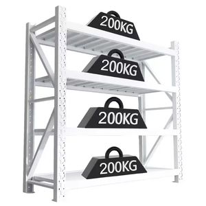 Estantes de metal Estante de servicio pesado Estantería <span class=keywords><strong>industrial</strong></span> para almacenamiento en garaje - Product Image 3