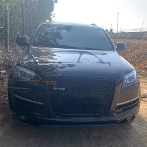 Calandre avant style <span class=keywords><strong>RSQ7</strong></span> pour Q7 SQ7, grille en nid d'abeille, pare-chocs facelift 2005-2015 - Product Image 4