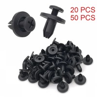 ODM Nouveauté Offre Spéciale 7 Jours Kit de 100 attaches en plastique de 6 mm pour pièces détachées automobiles / clips de carrosserie OEM