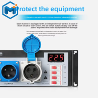 Boîtier de distribution d'alimentation Manchange pour scène, gestionnaire de signal audio pour Line Array, Hub 220V 10A
