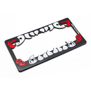 Hersteller Custom Großhandel New Custom ized USA Auto nummer Nummern schild Rahmen halter Großhandel Auto Nummern schild Rahmen - Product Image 4