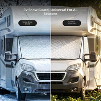 Housse de protection imperméable pour pare-brise de camping-car, protection contre la glace et la neige, protection contre les UV à 95 %, tissu non tissé