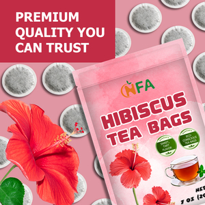 ชาฮิบิสคัสออร์แกนิก NFA OEM แบบซอง (100 ซอง) |   ปราศจากคาเฟอีน ดอกชบาอินเดียบริสุทธิ์จากธรรมชาติ 100% - Product Image 6