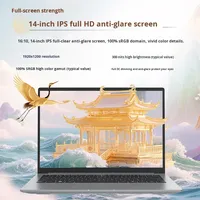 Nouveauté Ruitian 14 AMD Ryzen R7-8745HS Ordinateur portable fin et léger de 14 pouces 16:10 Écran 60 Hz Double usage Étudiant Affaires Radeon