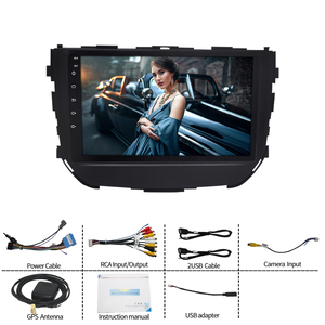 Autoradio 2 din android reproductor de dvd de coche para <span class=keywords><strong>SUZUKI</strong></span> breeza 2015 - <span class=keywords><strong>2019</strong></span> fascia de coche de audio estéreo con cámara - Product Image 6