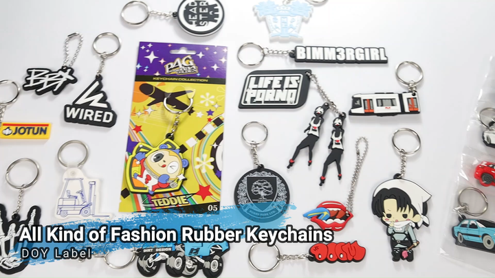 Wholesale Embossed Customized 3D Key Soft PVC Rubber Silicone