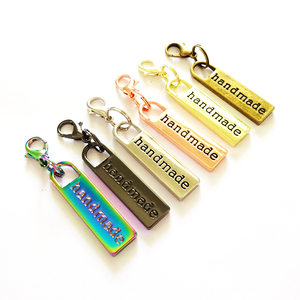 Venta caliente de Metal personalizado hecho a mano Etiqueta de cremallera Tirador - Product Image 4