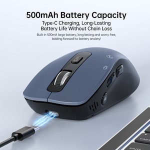 เมาส์ AI Voice Mouse รุ่น OVER SEA Overseas Edition ออกแบบตามหลักสรีรศาสตร์ สำหรับงานเขียนและวาดภาพ พร้อมฟังก์ชั่นแปลภาษาอัตโนมัติ โหมดคู่ - Product Image 6