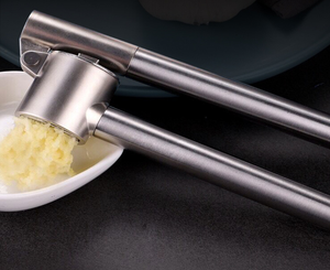 Presse-ail en acier inoxydable 15/18CM, presse-ail pour purée, presse-ail de cuisine domestique - Product Image 4