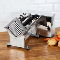 Industriële multifunctionele automatische milieuvriendelijke machine voor het snijden van frieten, aardappelchips, groene groenten, radijsjes en fruit