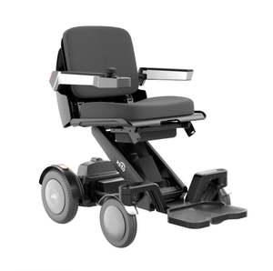 Silla de ruedas ligera alimentada por batería, silla de ruedas eléctrica todoterreno con joystick inteligente para discapacitados - Product Image 1