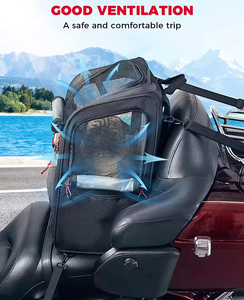Sac à dos de transport <span class=keywords><strong>pour</strong></span> animaux de compagnie personnalisé pliable et portable <span class=keywords><strong>pour</strong></span> la sécurité et la moto - Product Image 3