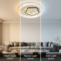 Plafonnier rond contemporain avec motif inspiré de la nature et éclairage LED à intensité variable pour un espace domestique sophistiqué