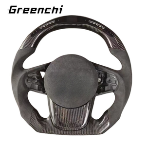 <span class=keywords><strong>Volant</strong></span> de direction en fibre de carbone pour Toyota Supra GR MKV A90 A91 Bull Demon King - Product Image 3