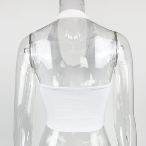 Vendita all'ingrosso di personalizzazione Slim e Sexy senza maniche in <span class=keywords><strong>cotone</strong></span> maglieria canottiera da <span class=keywords><strong>donna</strong></span> per ragazze - Product Image 6