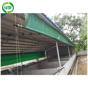 Bâche en Pvc personnalisée noire, bâche en toile étanche et robuste pour boîtier de volaille - Product Image 2