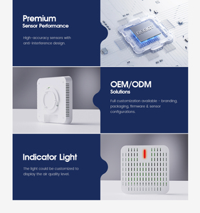 Professionele Iaq Monitor Co O3 Lawaai Lorawan/Rs485 Goed Conforme Luchtkwaliteitssensor Voor Kantoorschool - Product Image 5