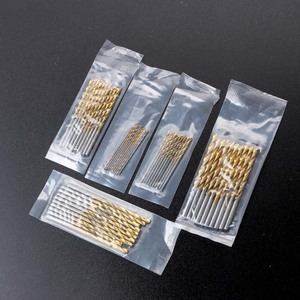 <b>Mini</b> Twist <b>Drill</b> Bits 1-3mm Titanium Plated Small <b>Drill</b> Bit Set For Woodworking DIY Drilling Tools - Product Image 3