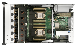SR670 V2 Dos procesadores Intel Xeon Scalable de tercera generación TruDDR4 3DS RDIMMs 4x SATA de 3.5” con intercambio en caliente 4x adaptadores PCIe Gen4 x16 - Product Image 6