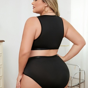 Ventes en gros de lingerie sexy pour femmes grandes tailles, ensembles de lingerie de haute qualité, en maille transparente, dentelle, soutien-gorge, tenues - Product Image 4