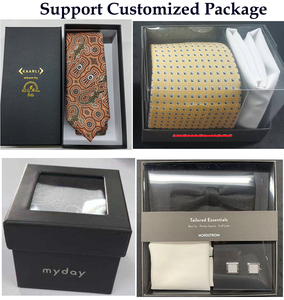 남자 7CM 한국 스타일 폴리 에스테르 넥타이 도매 비즈니스 액세서리 공식 비즈니스 넥타이 지원 로고 - Product Image 5