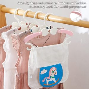 Adjustable Kid Clothes <b>Hangers</b> for Newborn Closet, Plastic Non-Slip Small Infant <b>Hanger</b> for Toddler Pant, Child Coat <b>Hanger</b> - Product Image 4