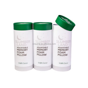 صندوق هدايا أسطواني دائري من الورق المقوى بشعار مخصص لعام 2026 للوسائد - Product Image 5