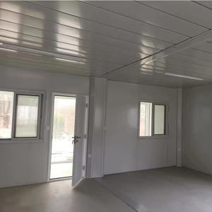 บ้านตู้คอนเทนเนอร์พร้อมพลังงานแสงอาทิตย์พับได้40ft 2ห้องนอนบ้านแบบพกพา - Product Image 5