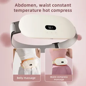 2024 nouveau électrique Abdomen taille Massage chauffage chaud palais ceinture chauffante période soulagement de la douleur crampes menstruelles Portable chauffage Pa