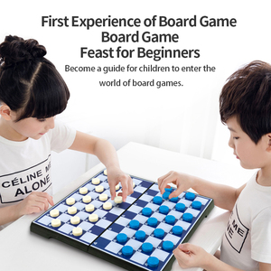 2023 nuova vendita calda personalizzata conveniente gioco educativo portatile bambini giocattolo interattivo <span class=keywords><strong>dama</strong></span> <span class=keywords><strong>scacchiera</strong></span> - Product Image 4