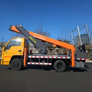 Ladder Lift Truck Overhead Working Truck Hydraulic Aerial Work Truck