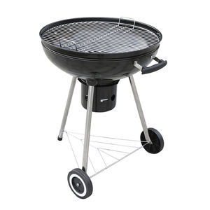 Grils d'extérieur OEM pour <span class=keywords><strong>barbecue</strong></span>/<span class=keywords><strong>barbecue</strong></span> Grilles à charbon de bois Kamado en forme de pomme classiques noires avec trépied mobile - Product Image 4
