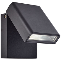 Applique murale LED cylindrique d'extérieur, luminaire de balcon, de véranda, de jardin, diffuseur en polycarbonate, aluminium, 220V
