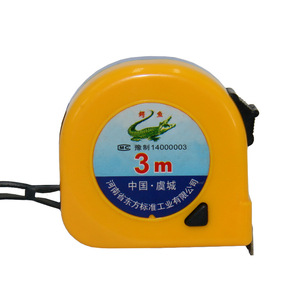 ตลับเมตรยี่ห้อจระเข้ 3 เมตร เครื่องมือวัดเหล็ก สำหรับใช้ในบ้าน - Product Image 1