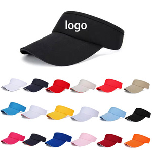 Chapeau de <span class=keywords><strong>soleil</strong></span> en coton respirant de haute qualité Visière à larges bords à séchage rapide avec logo <span class=keywords><strong>personnalisé</strong></span> pour les voyages sportifs Pêche en plein air - Product Image 1
