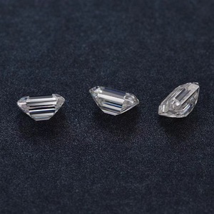 Diamantes Sueltos de Moissanita Jiaqi, Corte Esmeralda, Super Star, Diamante Sintético con Pistola de Calor, Corte a Máquina de Alta Tecnología para Joyería - Product Image 6