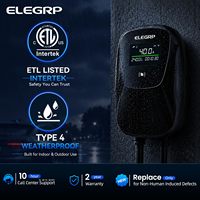 Chargeur mural pour véhicule électrique Tesla niveau 2 ELEGRP, 40A 9,6 kW, station de recharge pour véhicule électrique, chargeur de véhicule électrique domestique, prise NEMA 14-50