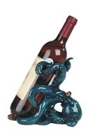 Artisanat en résine, série Océan, support à vin en forme de statue, décoration de la maison, décoration de fête, figurine de sirène, porte-bouteille de vin