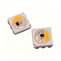 LED Pixel SMD 5050 RGBW WS2815 de 12V con IC Integrado, LED Direccionable Programable para Juguetes Educativos y Luces Ambientales