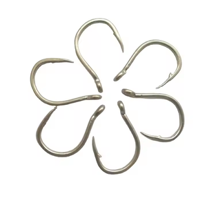 Hameçons de pêche en gros à prix réduit, hameçons circulaires à œil 2/0-11/0, hameçons de pêche en vrac, 1000 hameçons simples pour la pêche en eau salée - Product Image 1