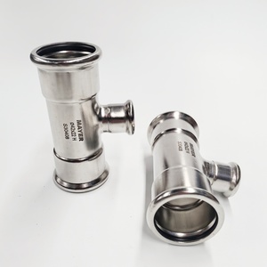 Bán buôn 304/316 thép không gỉ Phụ Kiện Khớp nối giảm tee, vệ sinh, cho nước uống hệ thống ống nước - Product Image 3